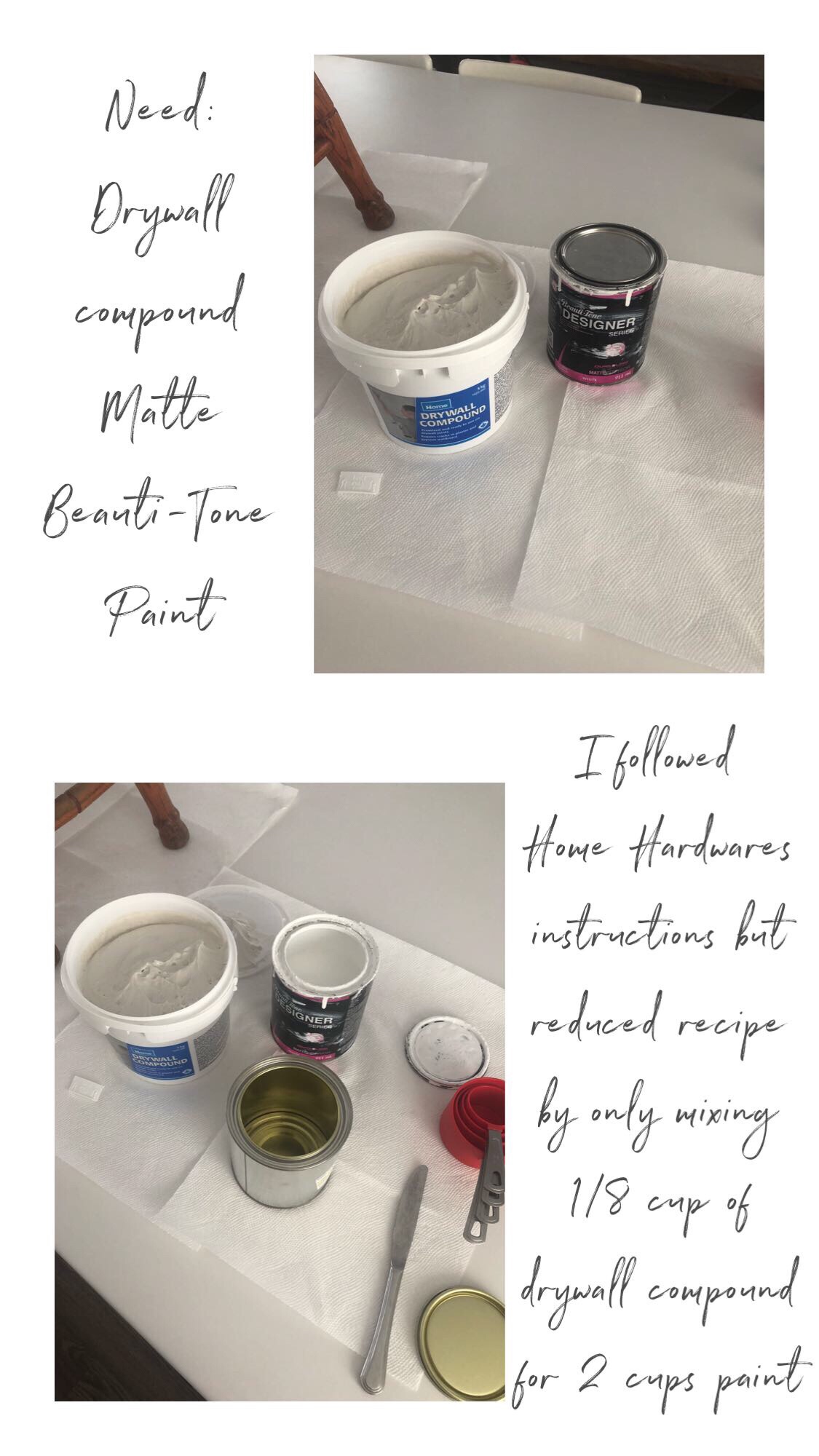 diy-chalk-paint-using-drywall-compound