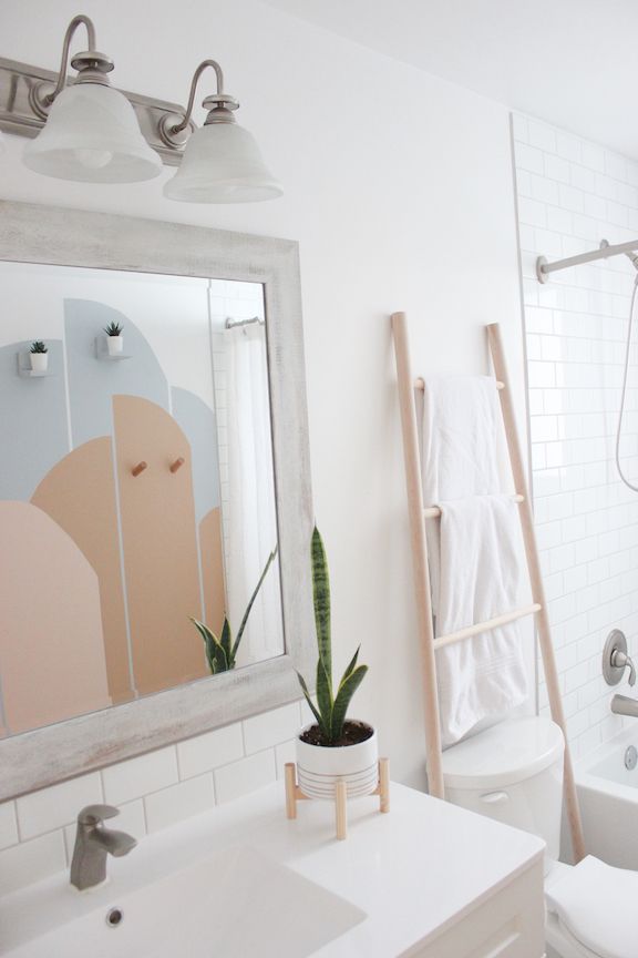 Traditional and Boho Bathroom Ladders!